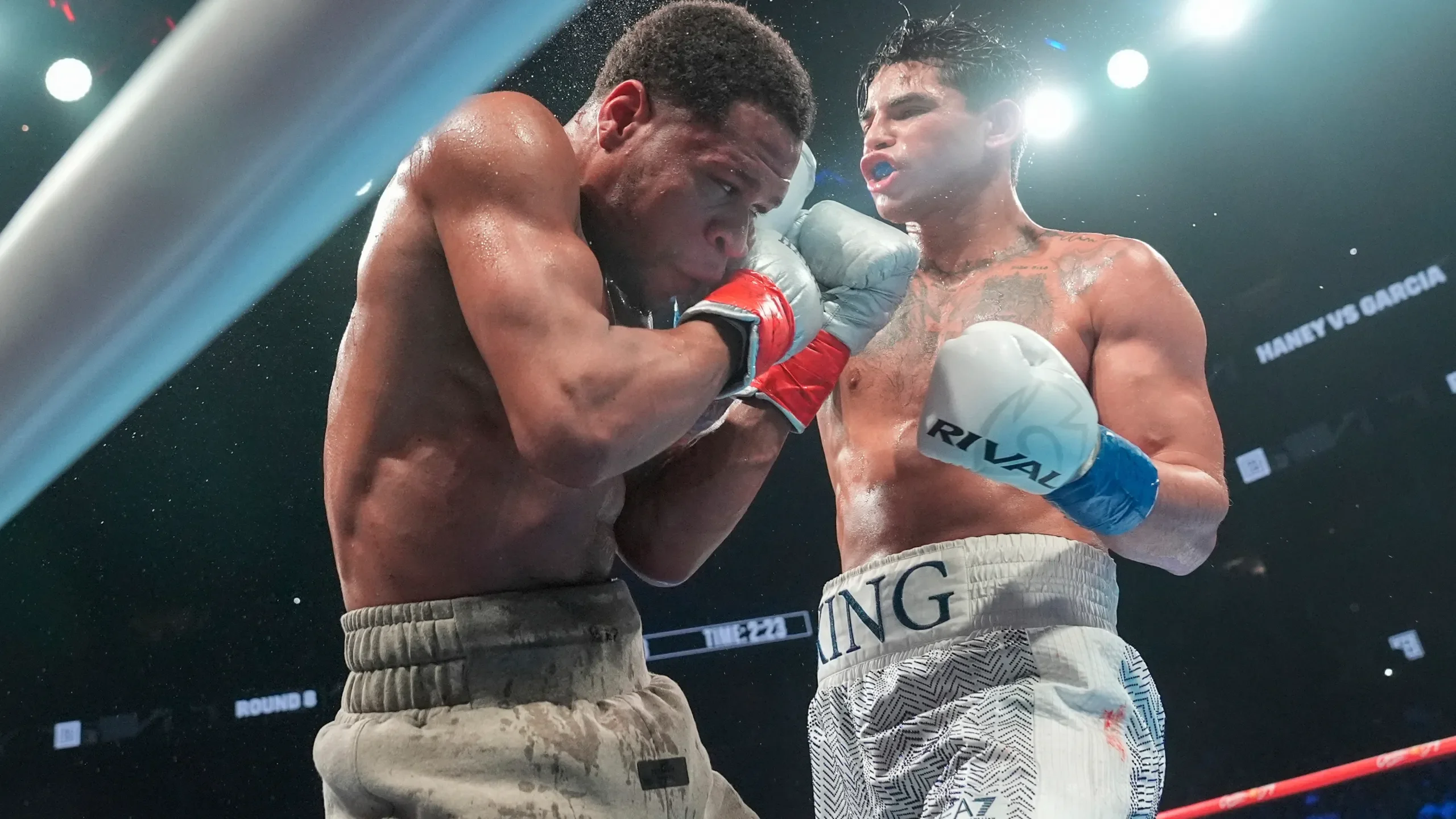 Garcia stuns Haney with three knockdowns and majority decision win