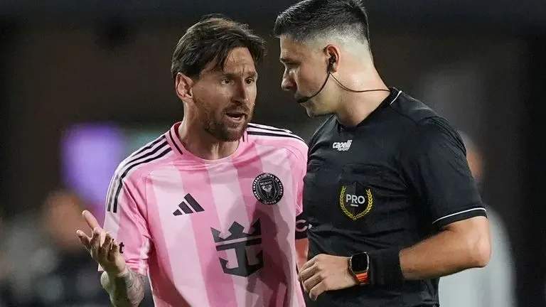 MLS fine Lionel Messi for grabbing New York City FC coach by the neck