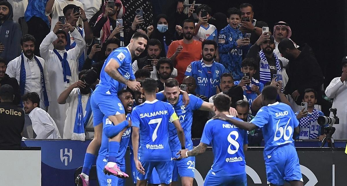 Al-Hilal 2-0 Al-Ittihad: Hosts score twice in two minutes to win first leg of Asian Champions League quarter-final
