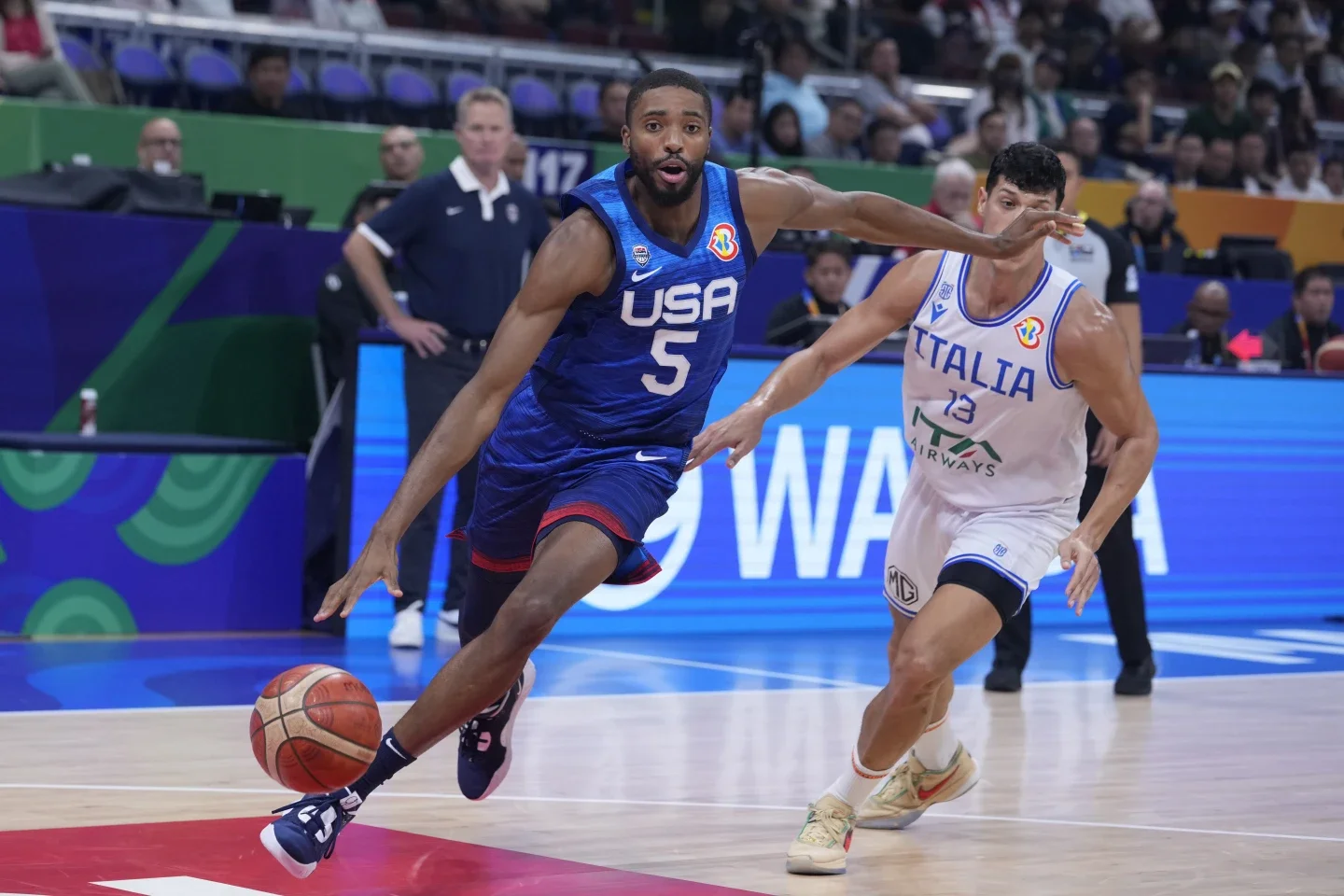 USA Powers Past Italy 100-63 to Advance to Basketball World Cup Semifinals