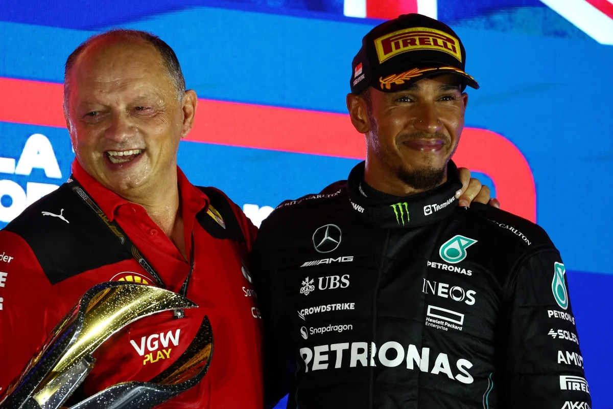 Hamilton to leave Mercedes and join Ferrari at the end of the 2024 Formula One season.