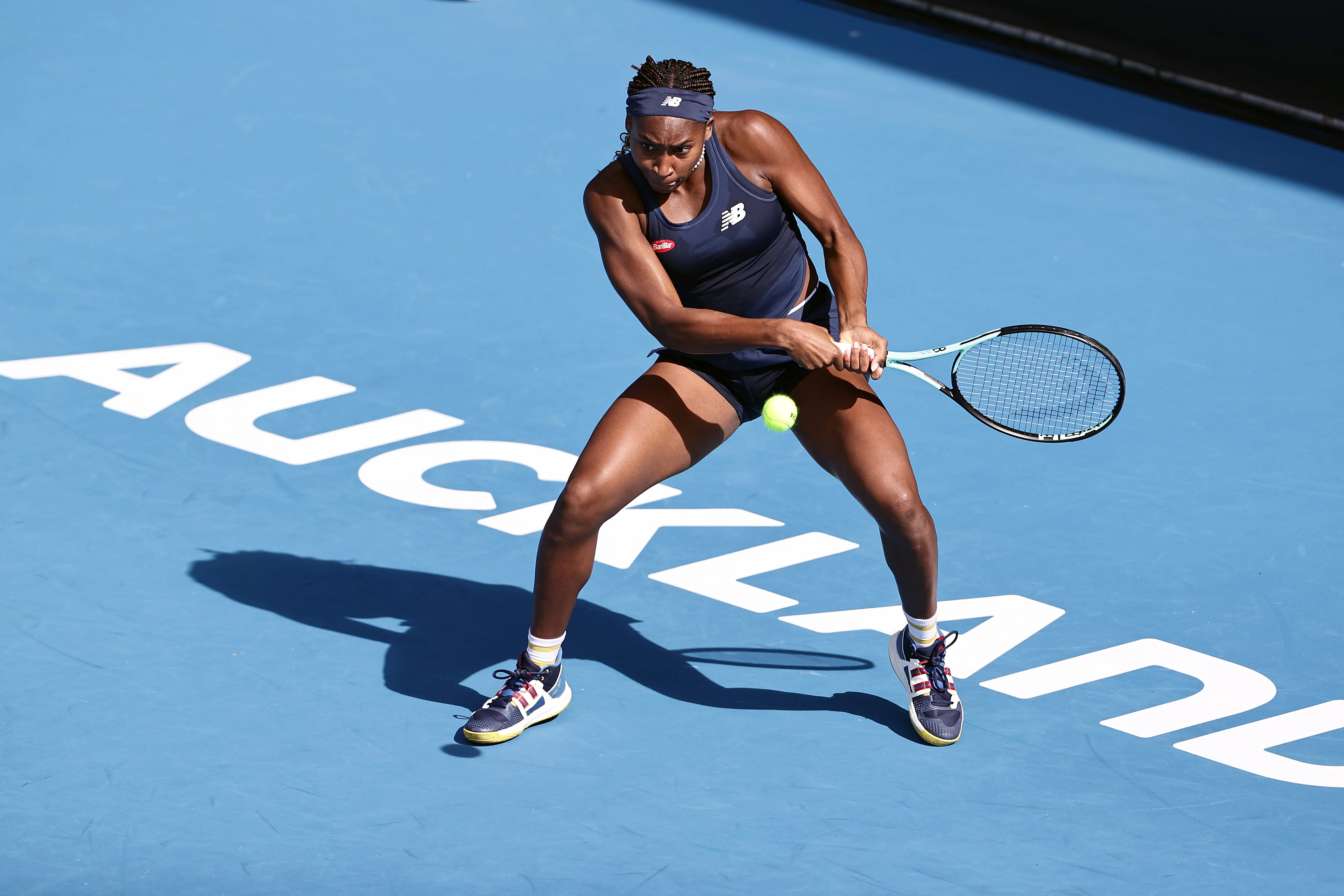 Coco Gauff reaches Auckland quarters, Emma Raducanu defeated in three sets