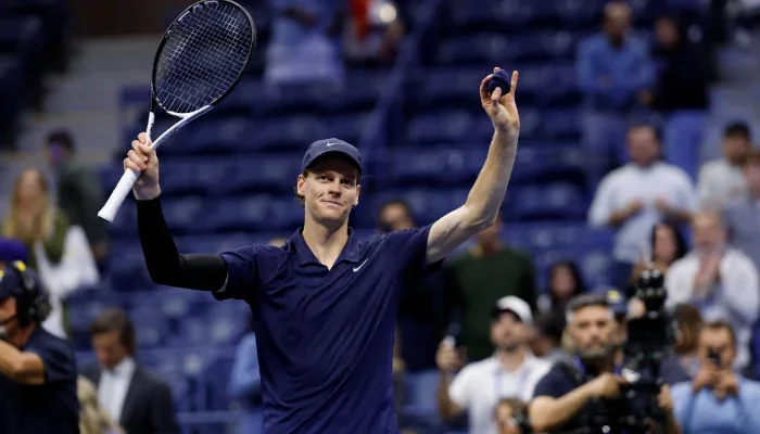 Jannik Sinner sweeps aside Musetti to reach US Open Semi-finals
