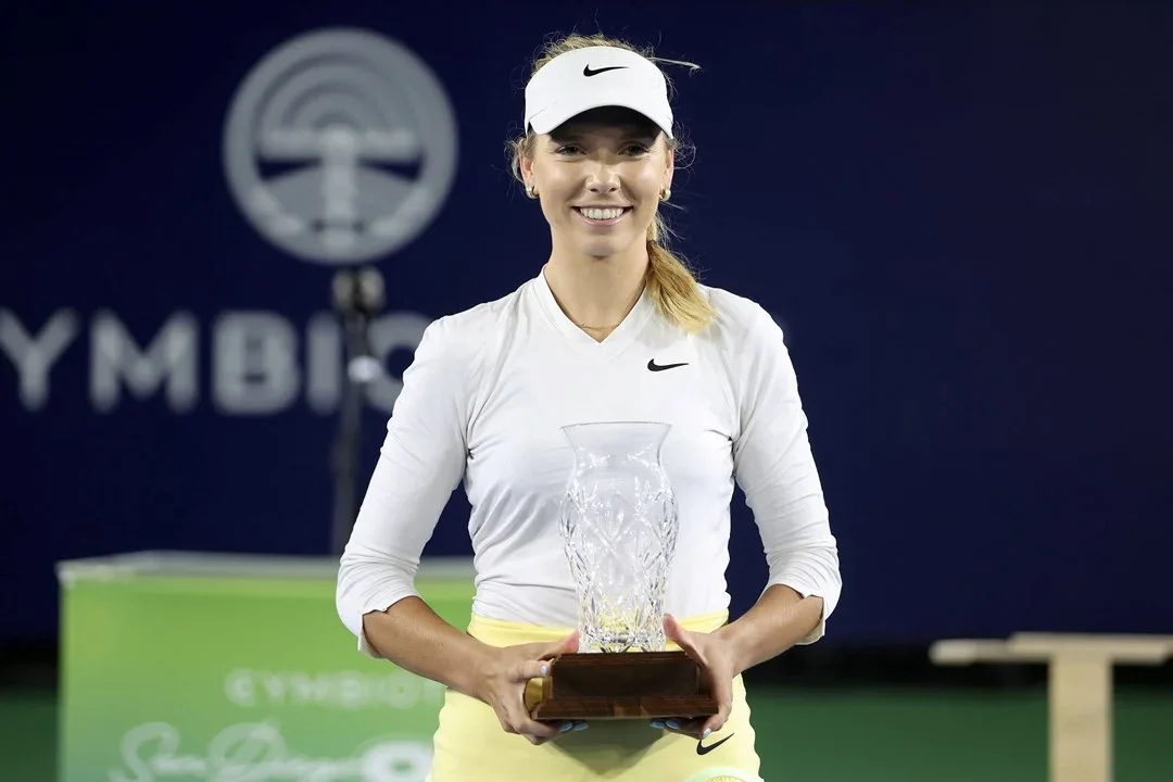 Katie Boulter defeats Marta Kostyuk in San Diego to claim second career title