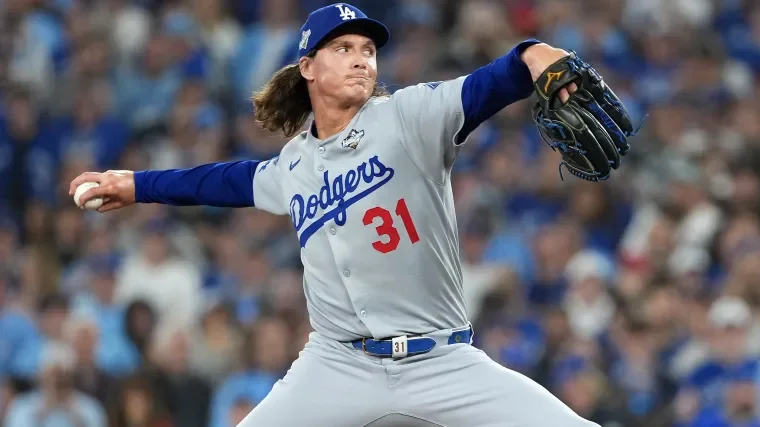 Dodgers’ Tyler Glasnow reaches 1,000 career strikeouts vs. Astros