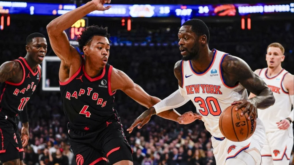 Knicks defeat Raptors 136-130 in first game since Robinson injury