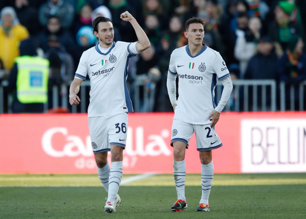 Venezia 0-1 Inter Milan: Darmian's winner sees Nerazzurri keep touch with league leaders