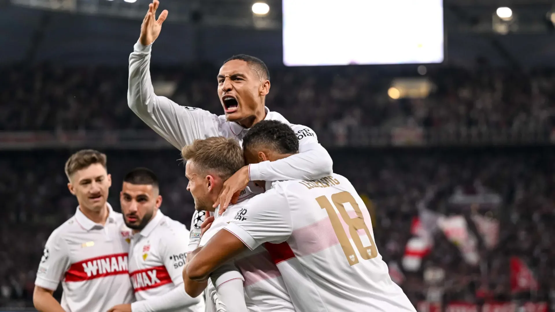 VfB Stuttgart 1-1 Sparta Prague: Stuttgart and Sparta Prague share the spoils in eventful Champions League encounter