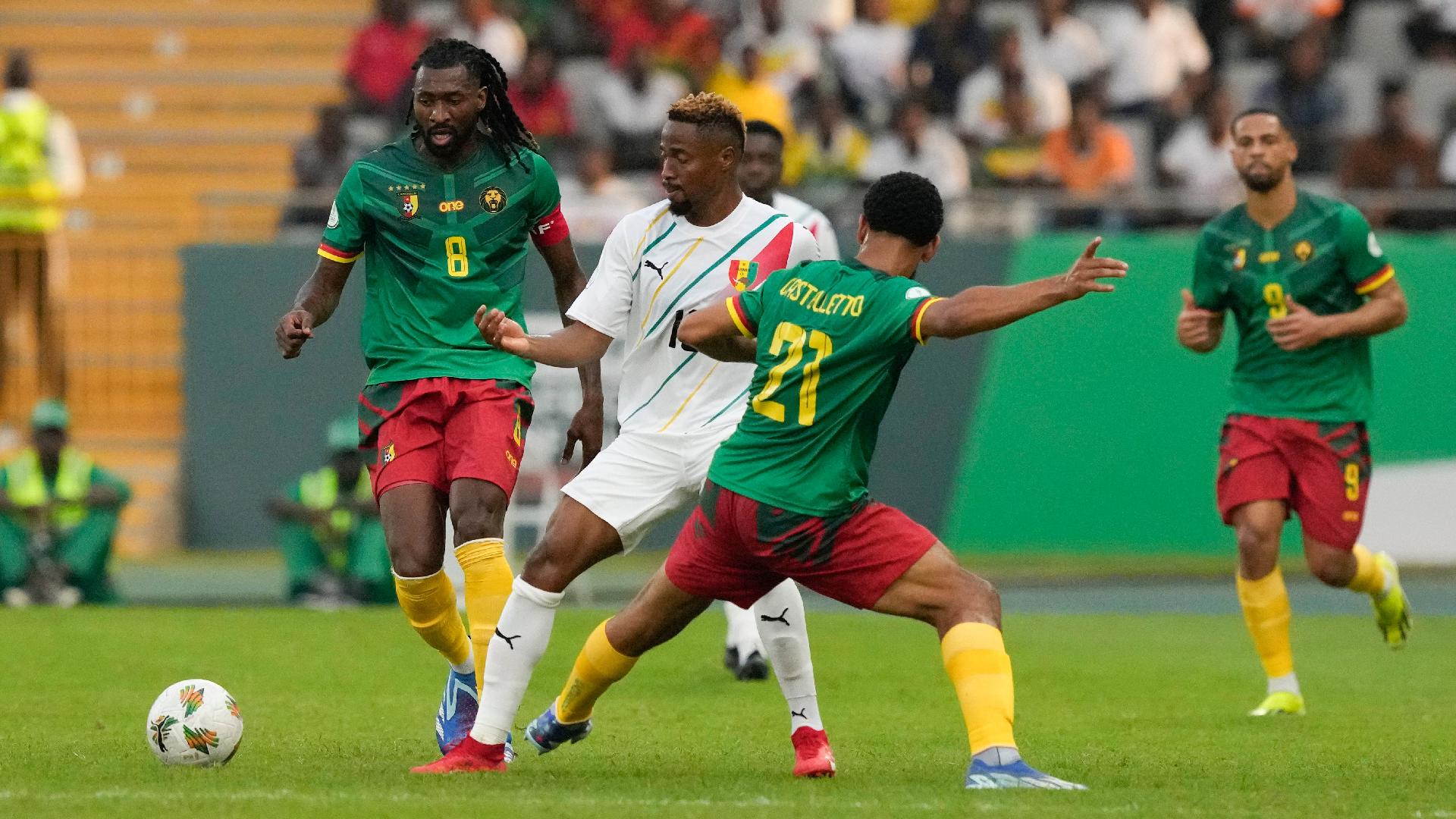 Cameroon 1-1 Guinea: Indomitable Lions salvage draw against 10-man Guinea