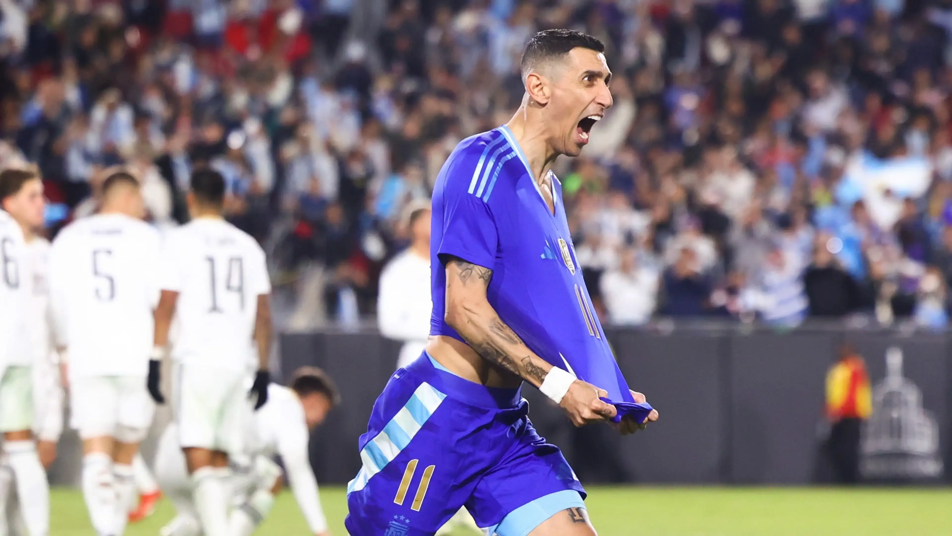 Argentina 3-1 Costa Rica: Di Maria stars as La Albiceleste come back to win
