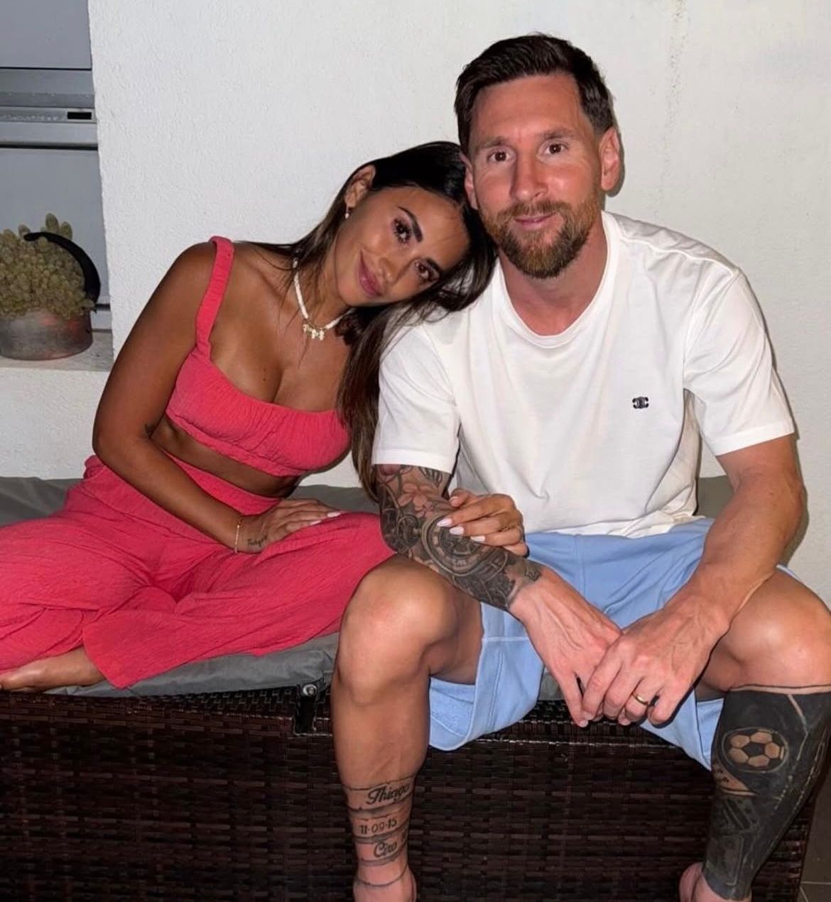 Lionel Messi's wife Antonela celebrates him on 38th birthday 