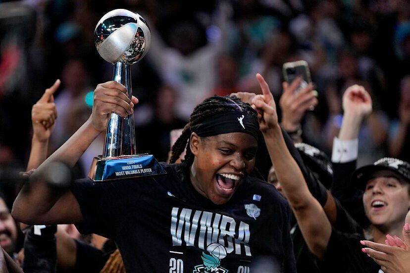 Jonquel Jones shines in the WNBA Finals, earning MVP honors and stepping up when Ionescu and Stewart struggle to find their rhythm