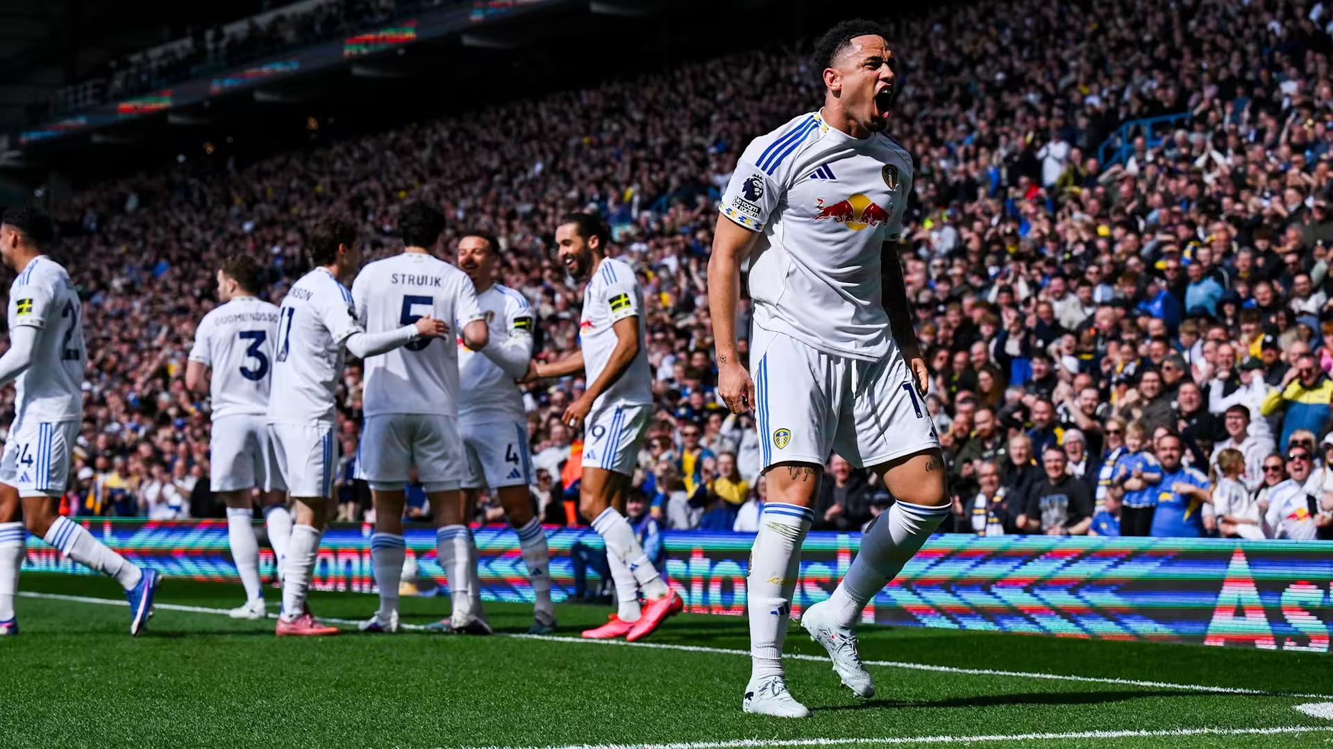 Leeds United 3-0 Wolves: Farke’s side close in on Premier League survival