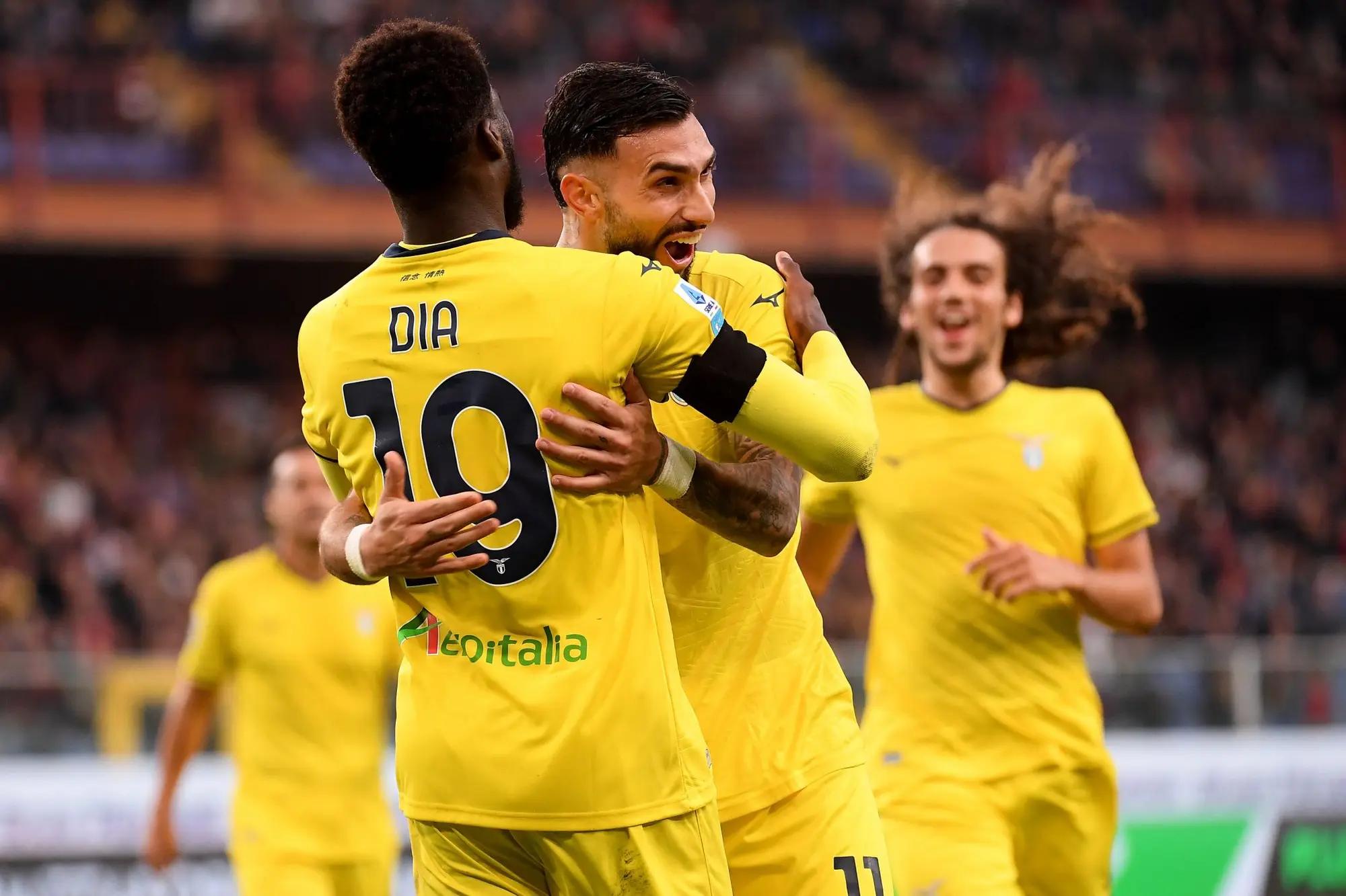 Genoa 0-2 Lazio: Biancocelesti boost top-four hopes after snapping La Superba's unbeaten home run