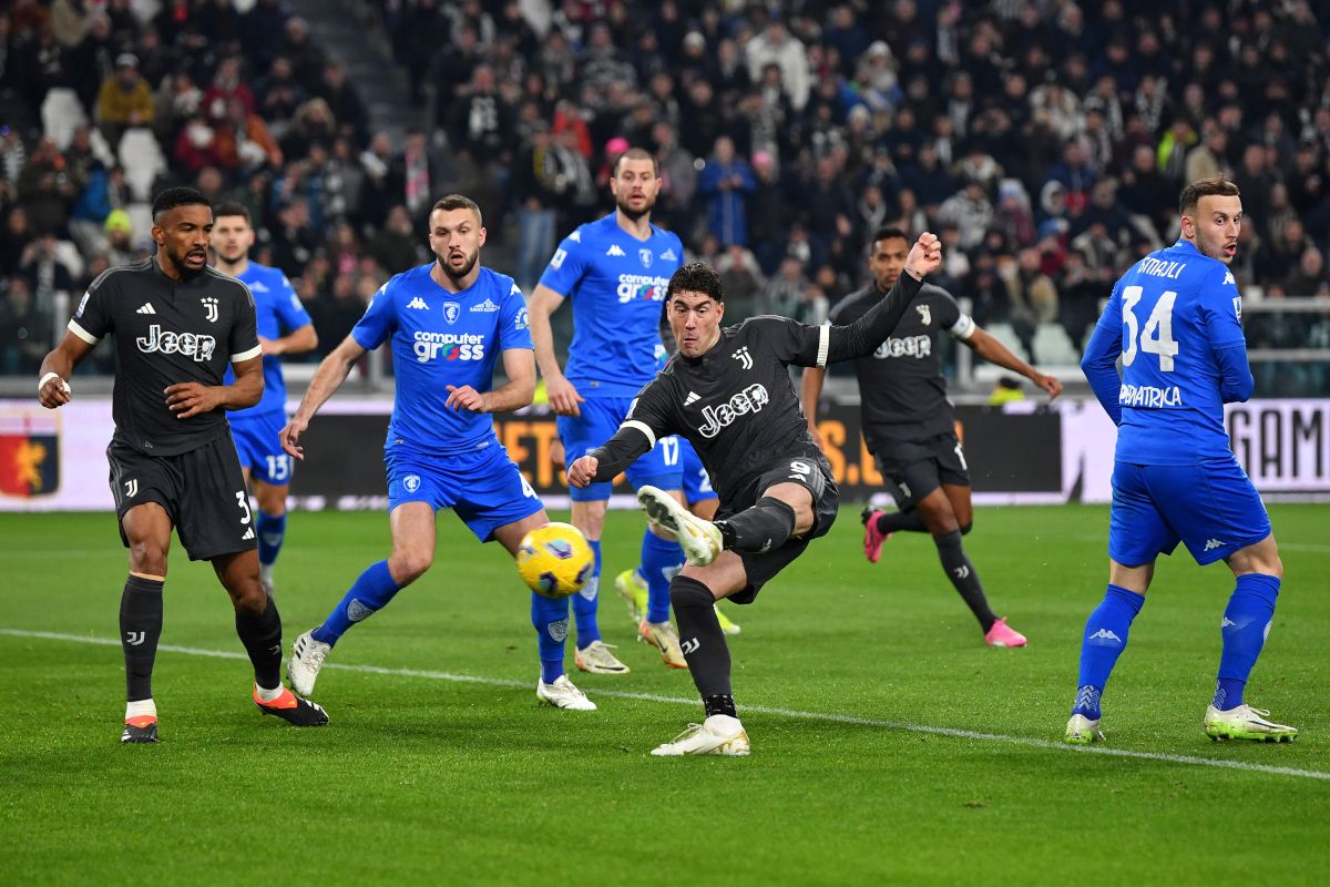 Juventus 1-1 Empoli: Ten-man Juve held to stalemate by struggling visitors