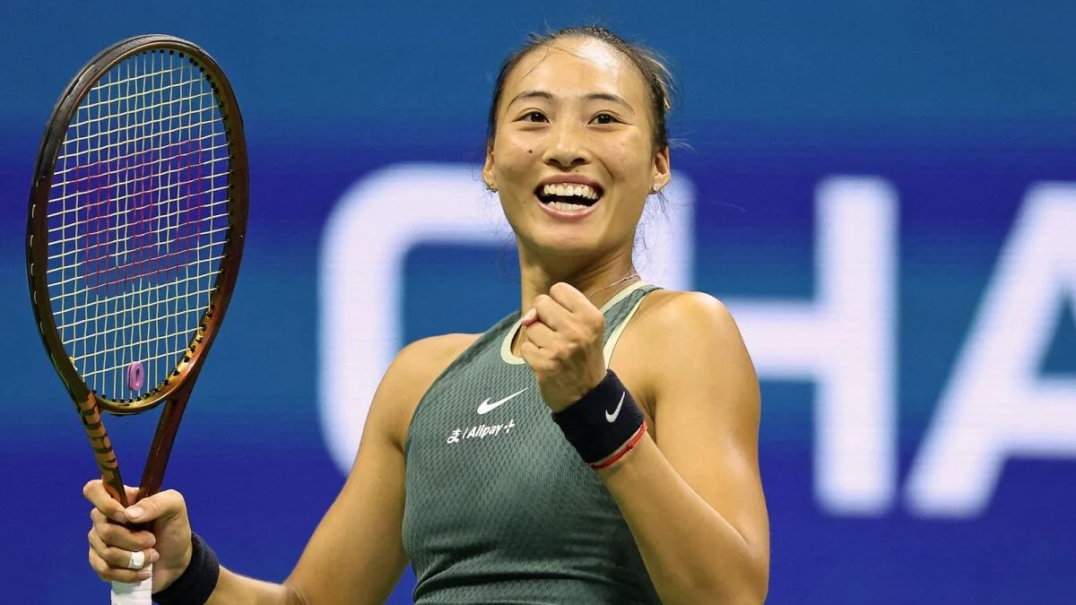 Zheng defeats Vekic in US Open's latest finish for women's match
