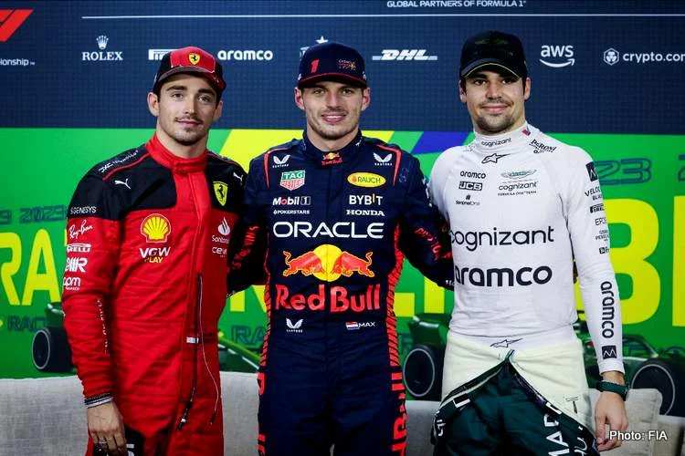 Sao Paulo Qaulifying: Max Verstappen snatches pole before qualifying is halted by heavy rain