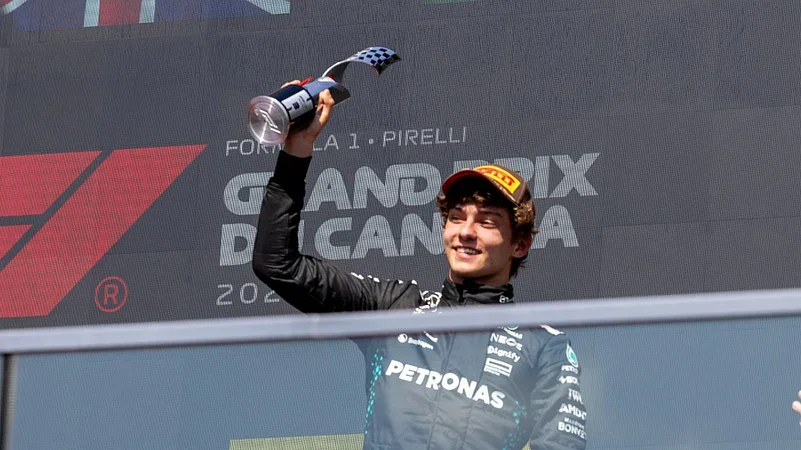 Kimi Antonelli shines with podium finish at Canadian Grand Prix