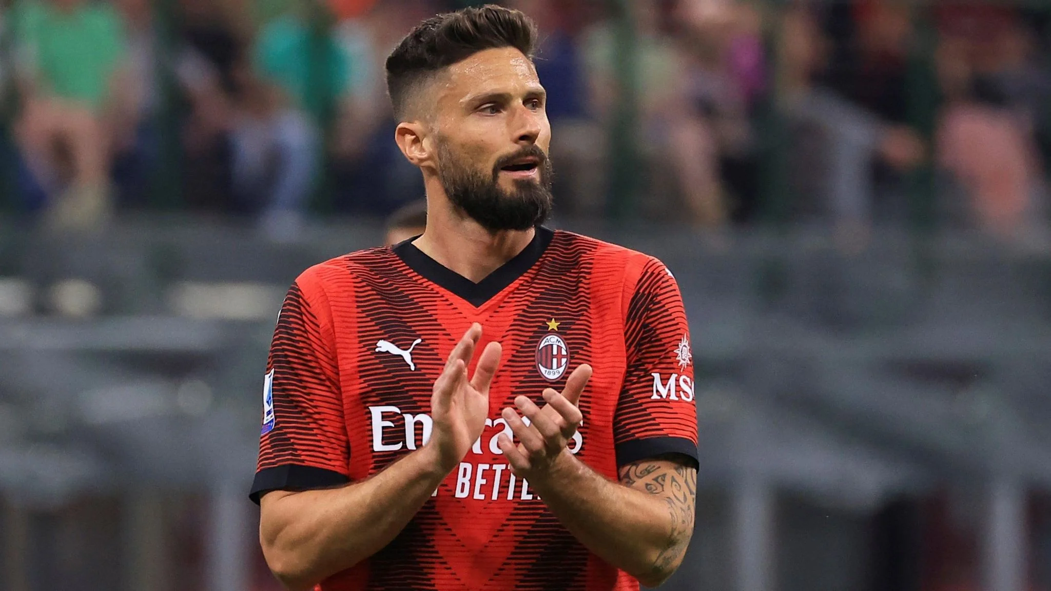 Giroud to leave Milan at the end of the season