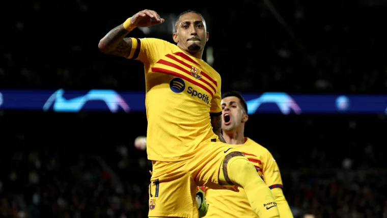 Paris Saint-Germain 2-3 Barcelona: Raphinha double sees Los Cules edge out five-goal thriller