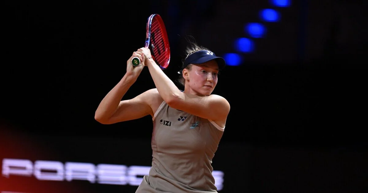 Rybakina beats Andreeva to reach Stuttgart Open final