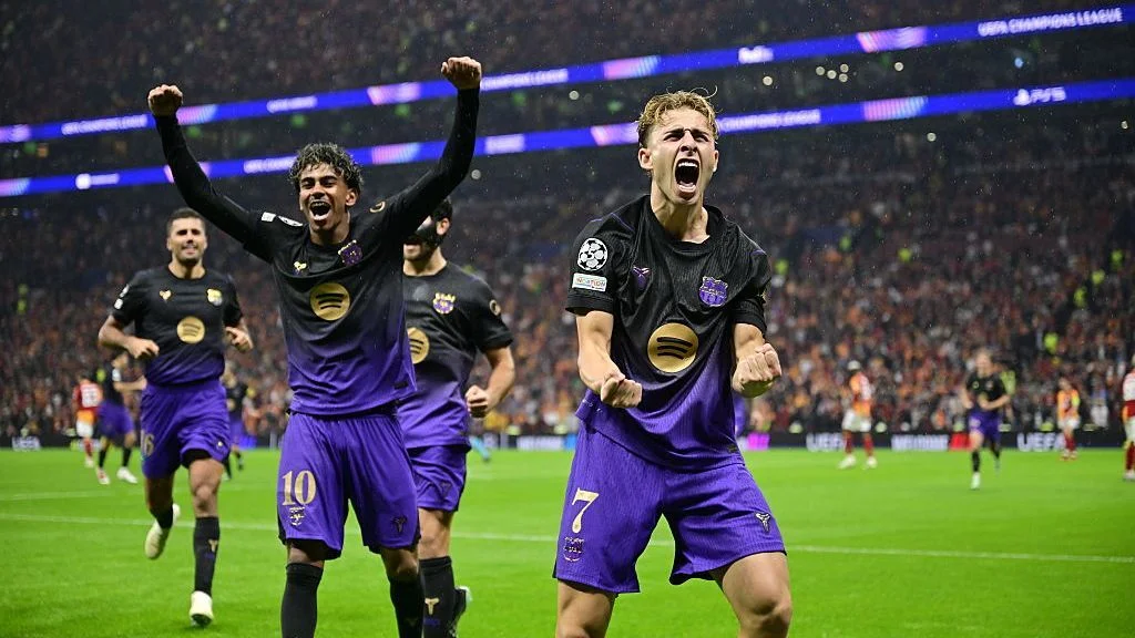 Barcelona come from behind to beat Galatasaray 4-1 in Istanbul