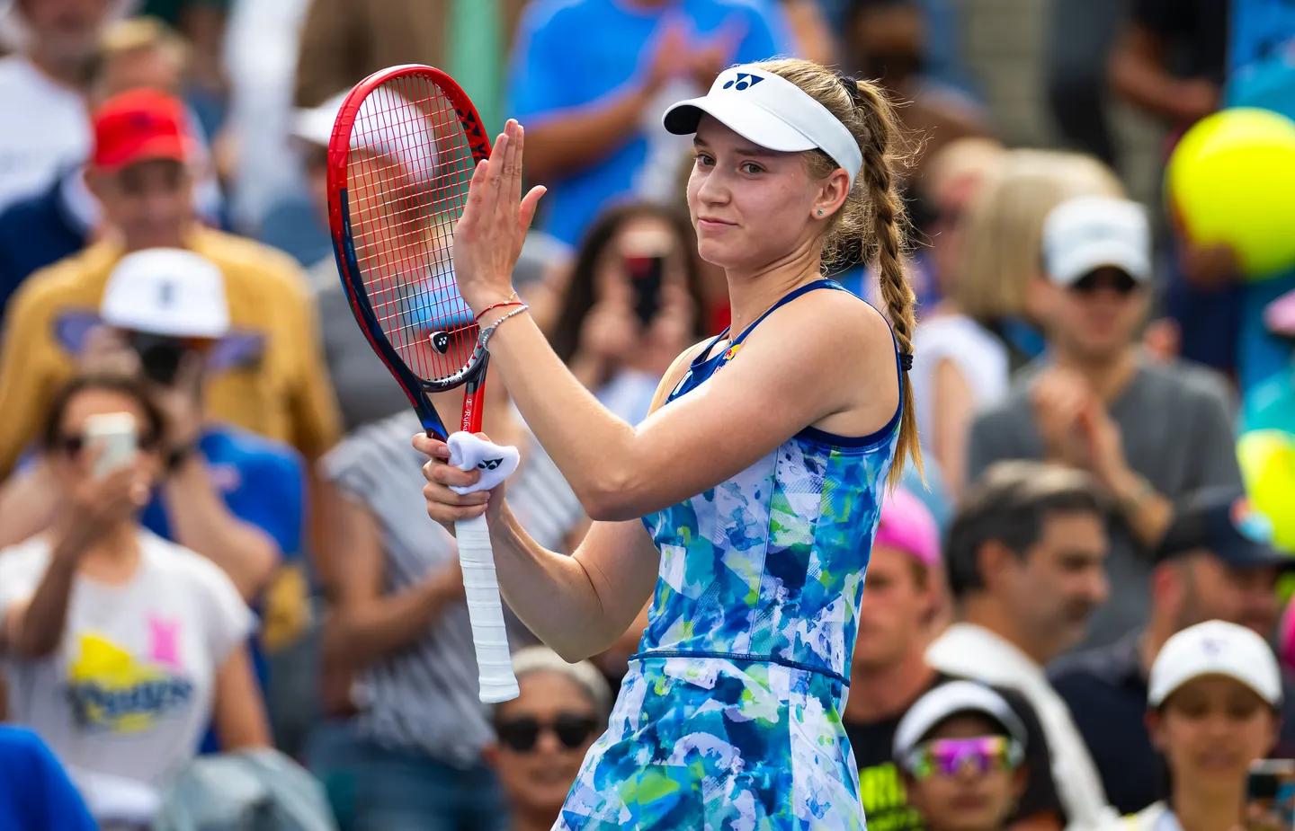 Rybakina and Muchova cruise; Masarova upsets Sakkari at the US Open