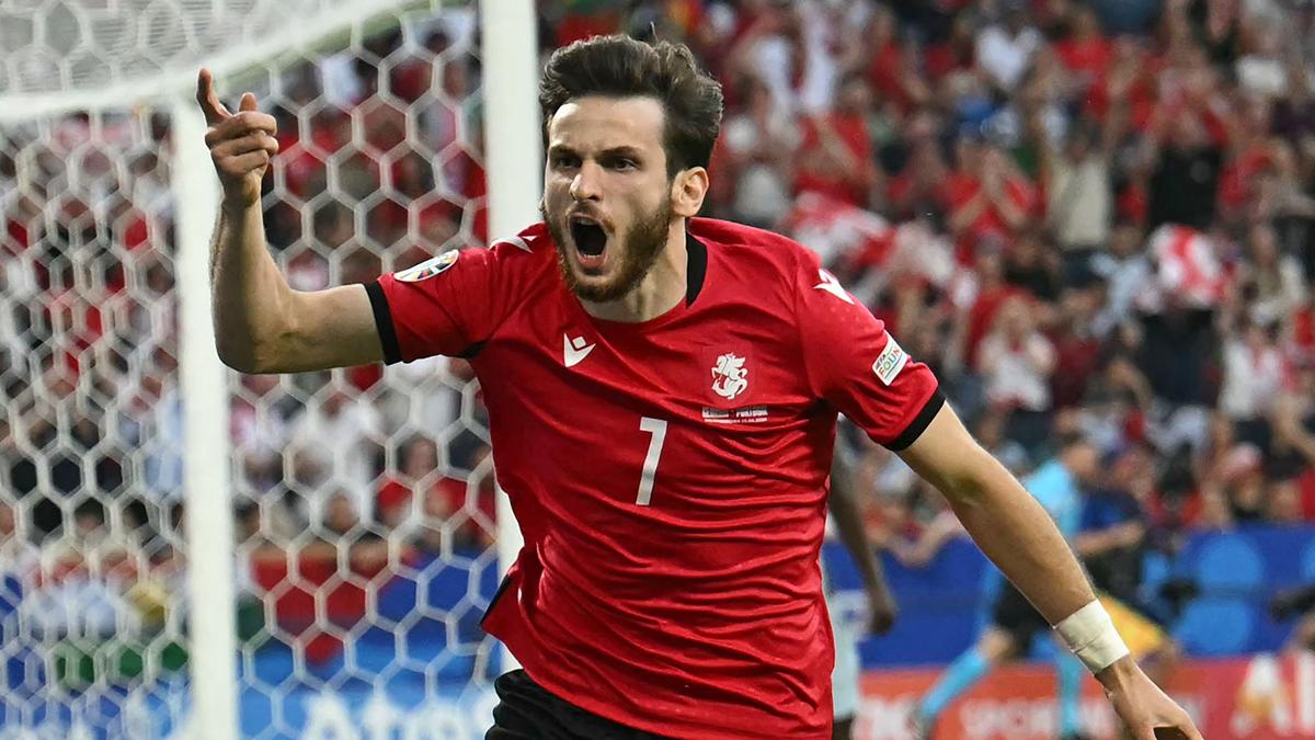 Georgia 2-0 Portugal: Georgia stun Portugal to earn historic win and place in last 16