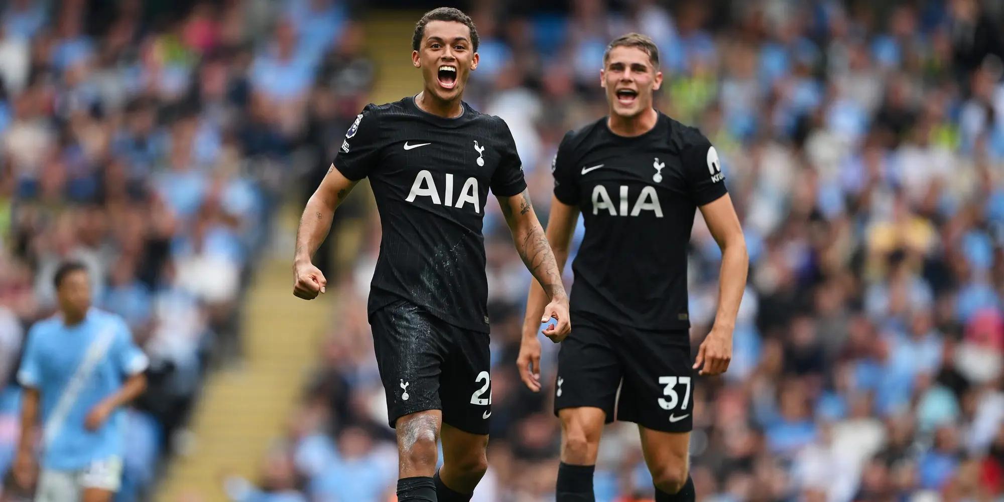 Tottenham stun Man City 2-0 at Etihad Stadium as Palhinha and Johnson seal impressive victory