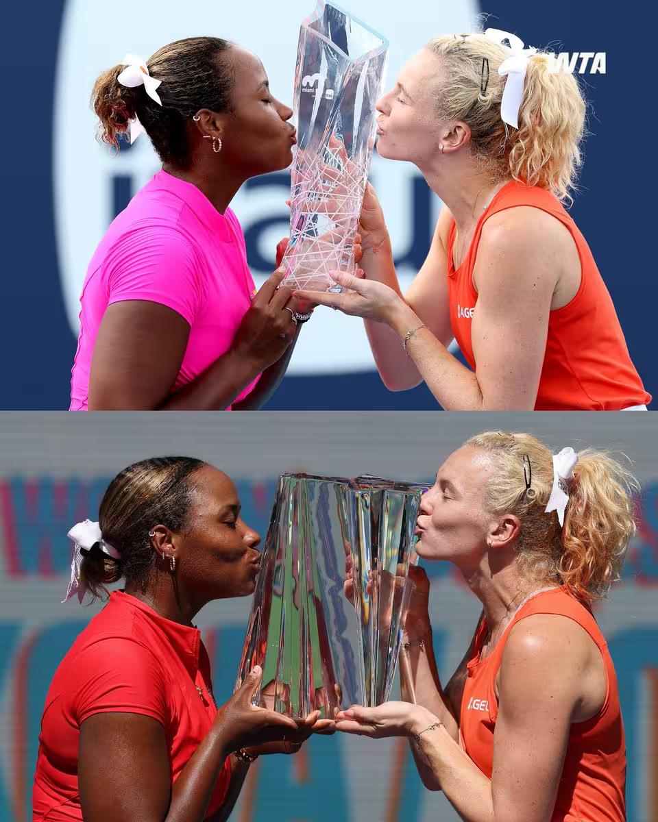 Siniakova and Townsend seal historic Sunshine Double with Miami Open triumph