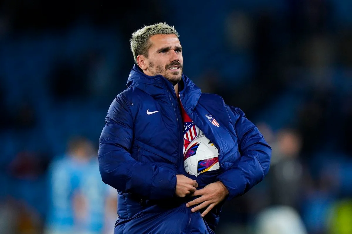 Celta Vigo 0-3 Atletico Madrid: Antoine Griezmann's hat-trick leads visitors past 10-man Celta