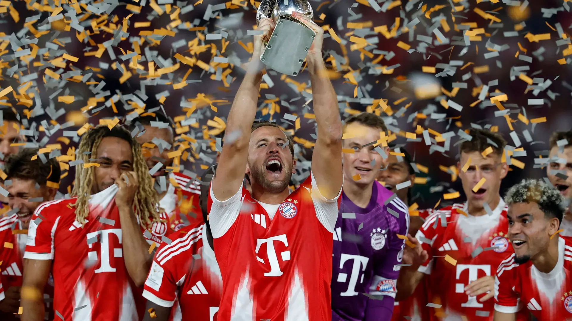 Bayern claim German Supercup with 2-1 victory over Stuttgart as Kane and Diaz secure silverware