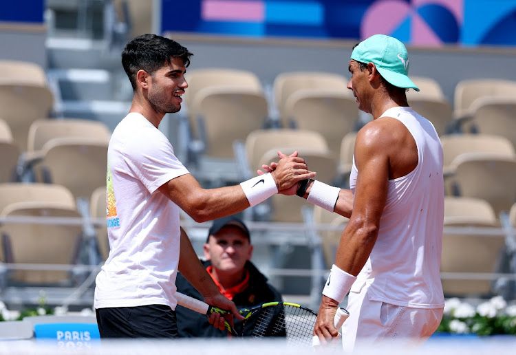 Spanish superstars Nadal, Alcaraz cautious on Olympic doubles medal prospects
