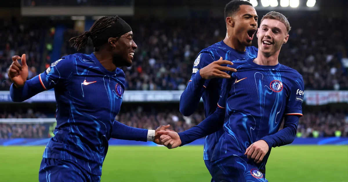 Chelsea 3-0 Aston Villa: Blues thrash sorry Villans to go joint second