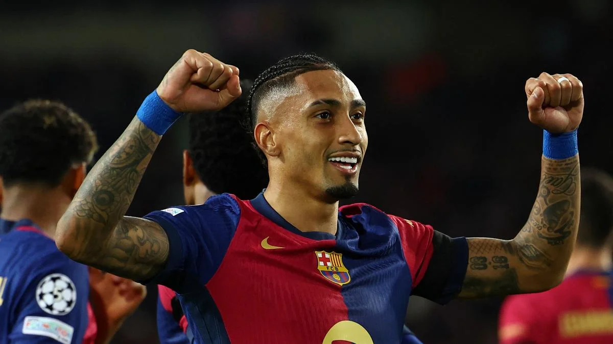 Barcelona 4-0 Borussia Dortmund: Raphinha equals Messi’s record as Barcelona crush Dortmund in UCL Quarterfinal First Leg