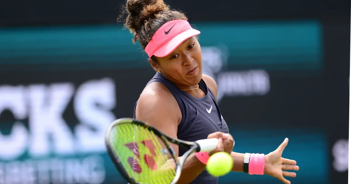 WTA roundup: Naomi Osaka ends grass drought