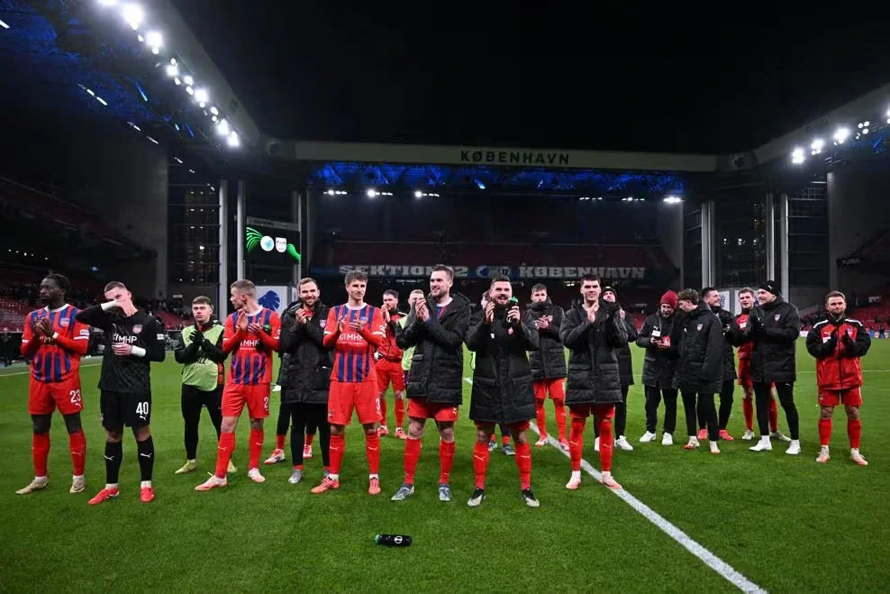 FC Copenhage 1-2 Heidenheim: Visitors come back to win in Europa League play-off first-leg 