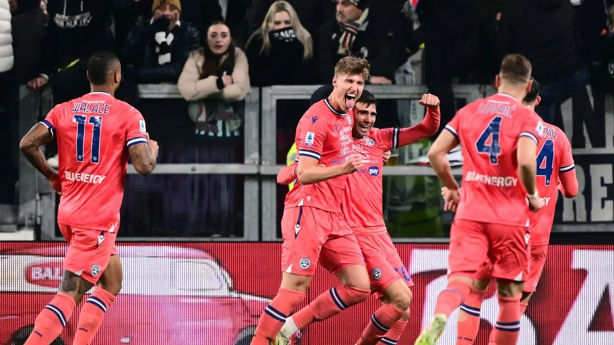 Juventus 0-1 Udinese: Giannetti the difference as I Bianconeri fall to shock defeat to struggling visitors