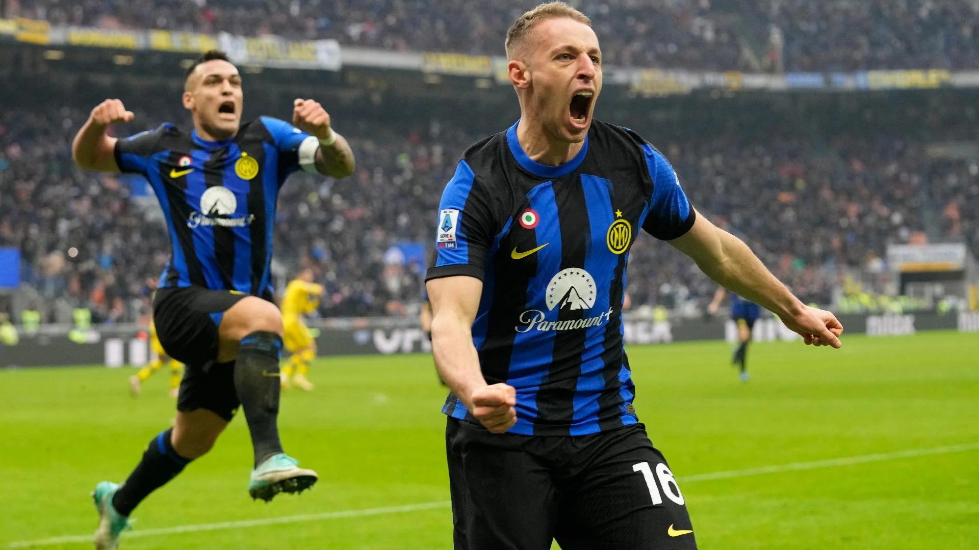 Inter Milan 2-1 Hellas Verona: Late Frattesi goal snatches victory for Inter against ten-man Verona