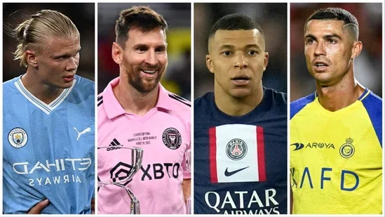 Haaland, Mbappe, Messi among 2023 FIFA Best Men’s Player Award Nominees; Ronaldo misses cut