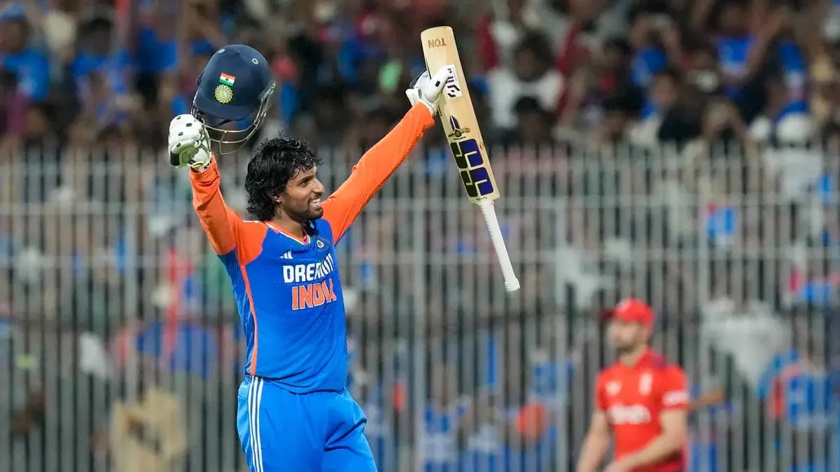 Tilak Varma's heroics powers India to thrilling two-wicket win over England in second T20I