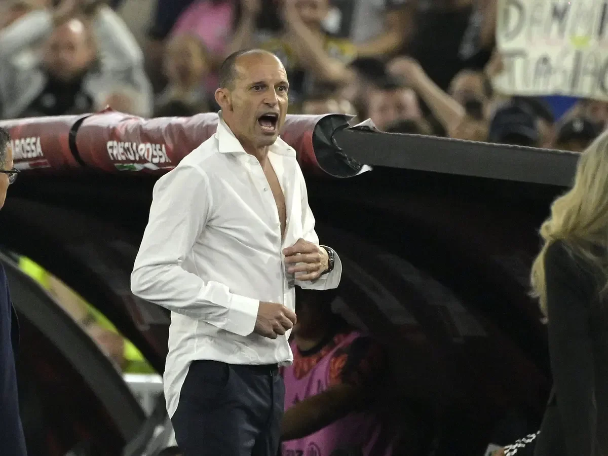 Juventus fire coach Allegri over behaviour in Italian Cup final