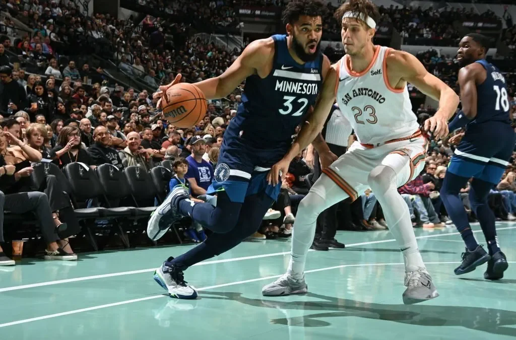 The Minnesota Timberwolves Defeat San Antonio Spurs 117-110 to Secure 1st In-Season Tournament Win
