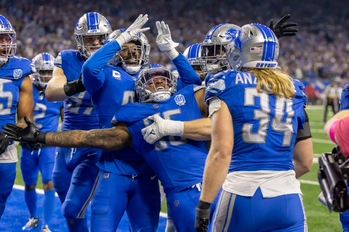 Lions defeat Buccaneers 31-23 to advance to NFC Championshp Game for first time in 32 years