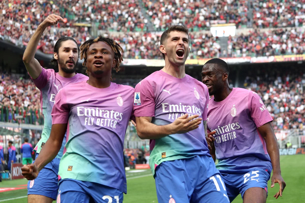 Milan 3-0 Lecce: Pulisic on target as Rossoneri cruise past 10-man visitors