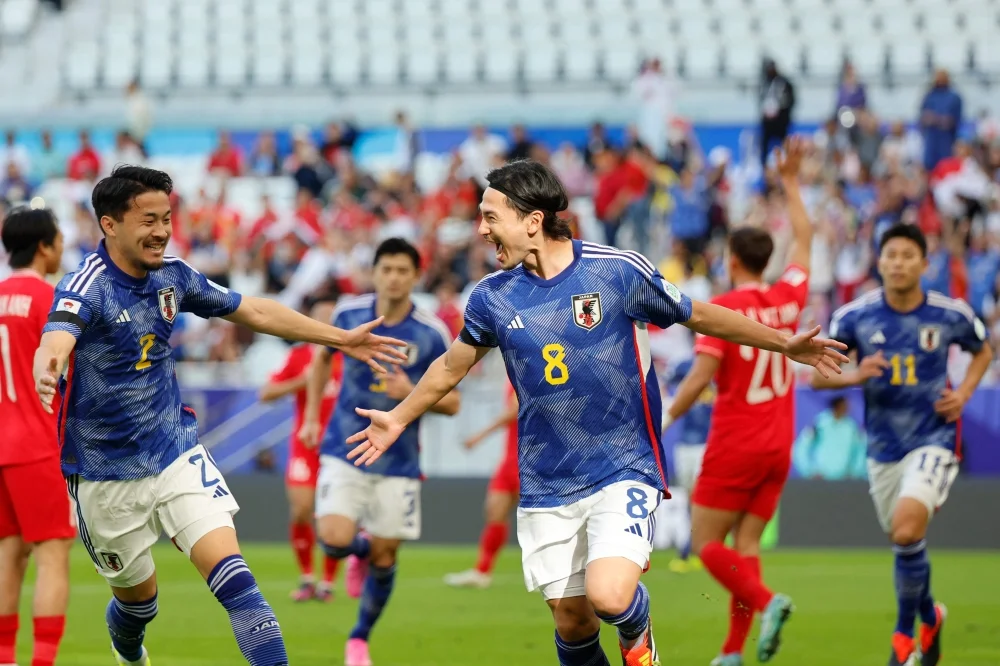 Japan 4-2 Vietnam: Samurai Blue come from behind to win six-goal thriller
