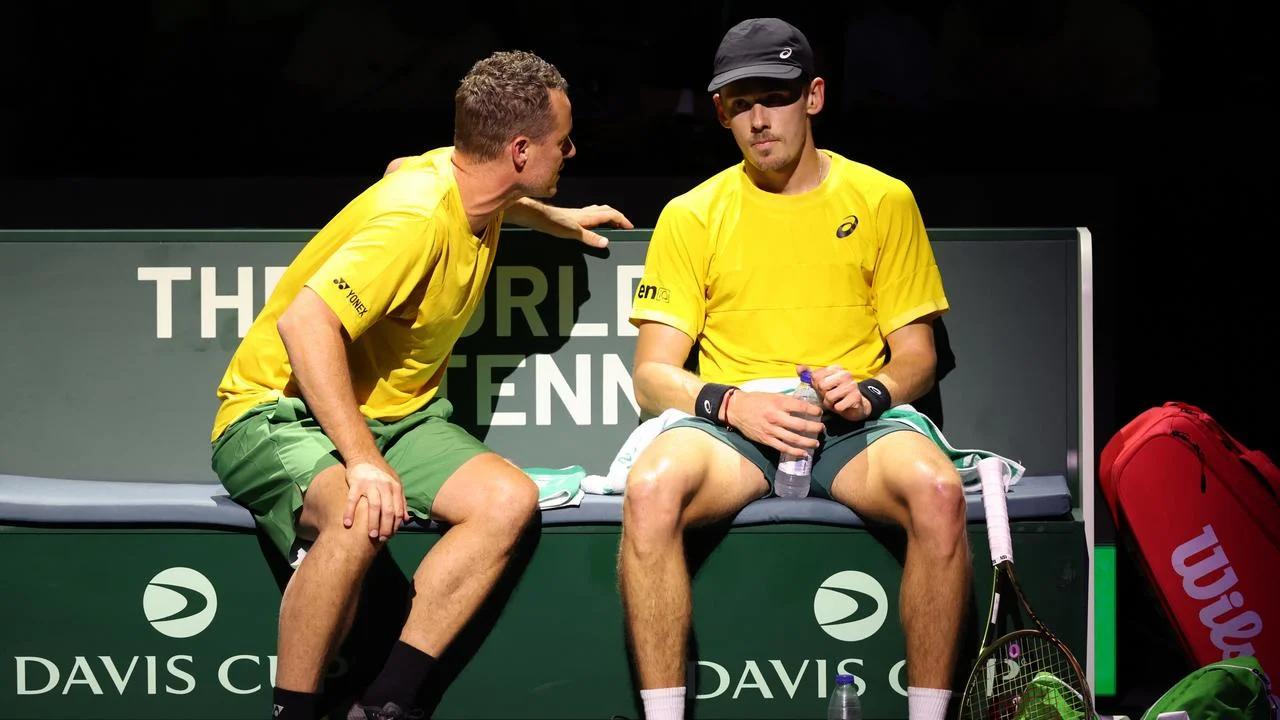 Australia captain Hewitt shrugs off De Minaur withdrawal ahead of Davis Cup