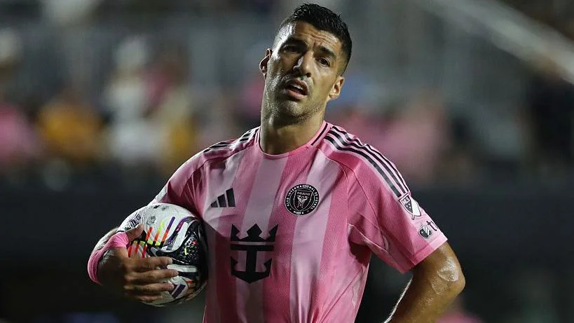 Luis Suarez hit with six-match ban after spitting incident in Leagues Cup Final