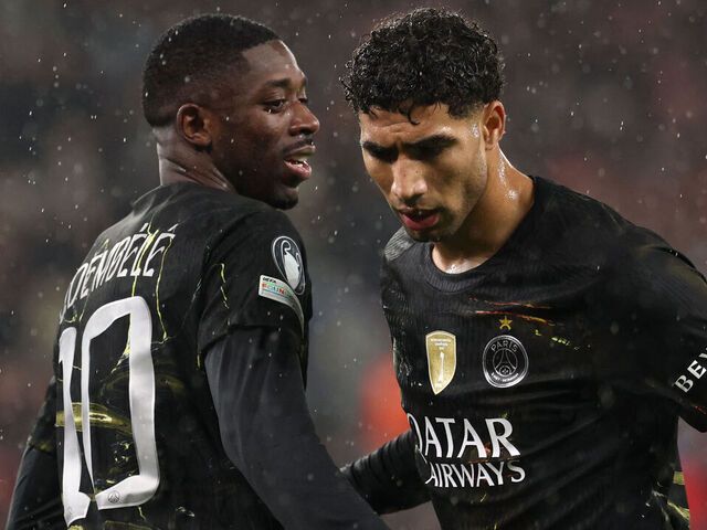 Dembele, Hakimi back in training ahead of PSG vs Arsenal Champions League Final