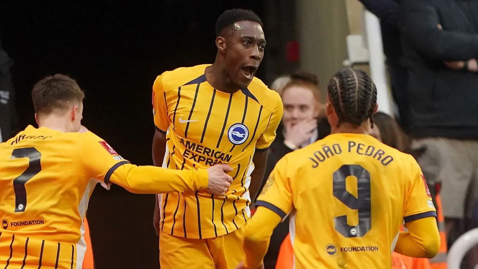 Danny Welbeck's extra-time strike seals FA Cup victory for Brighton over Newcastle